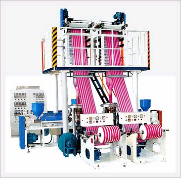 2-Color HDPE Blown Film Extrusion Lines Made in Korea